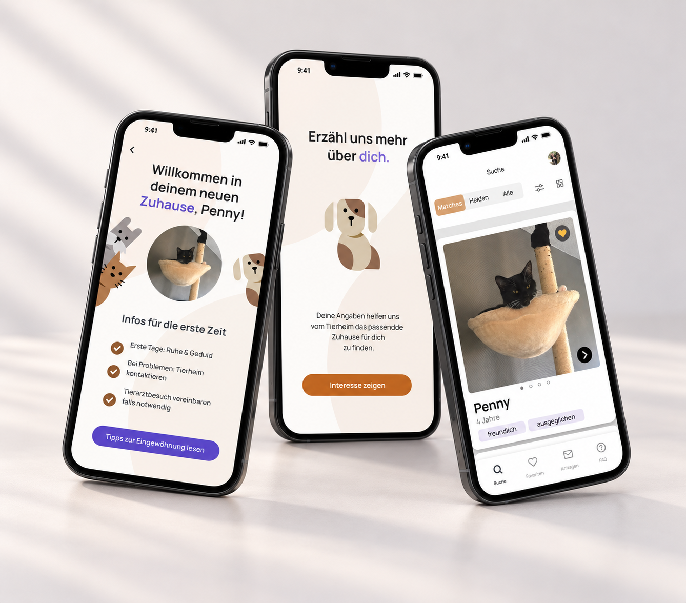Adoptly app mockup